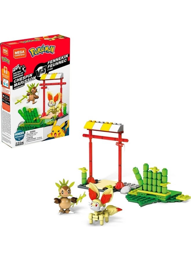 MEGA Pokemon Chespin vs. Fennekin