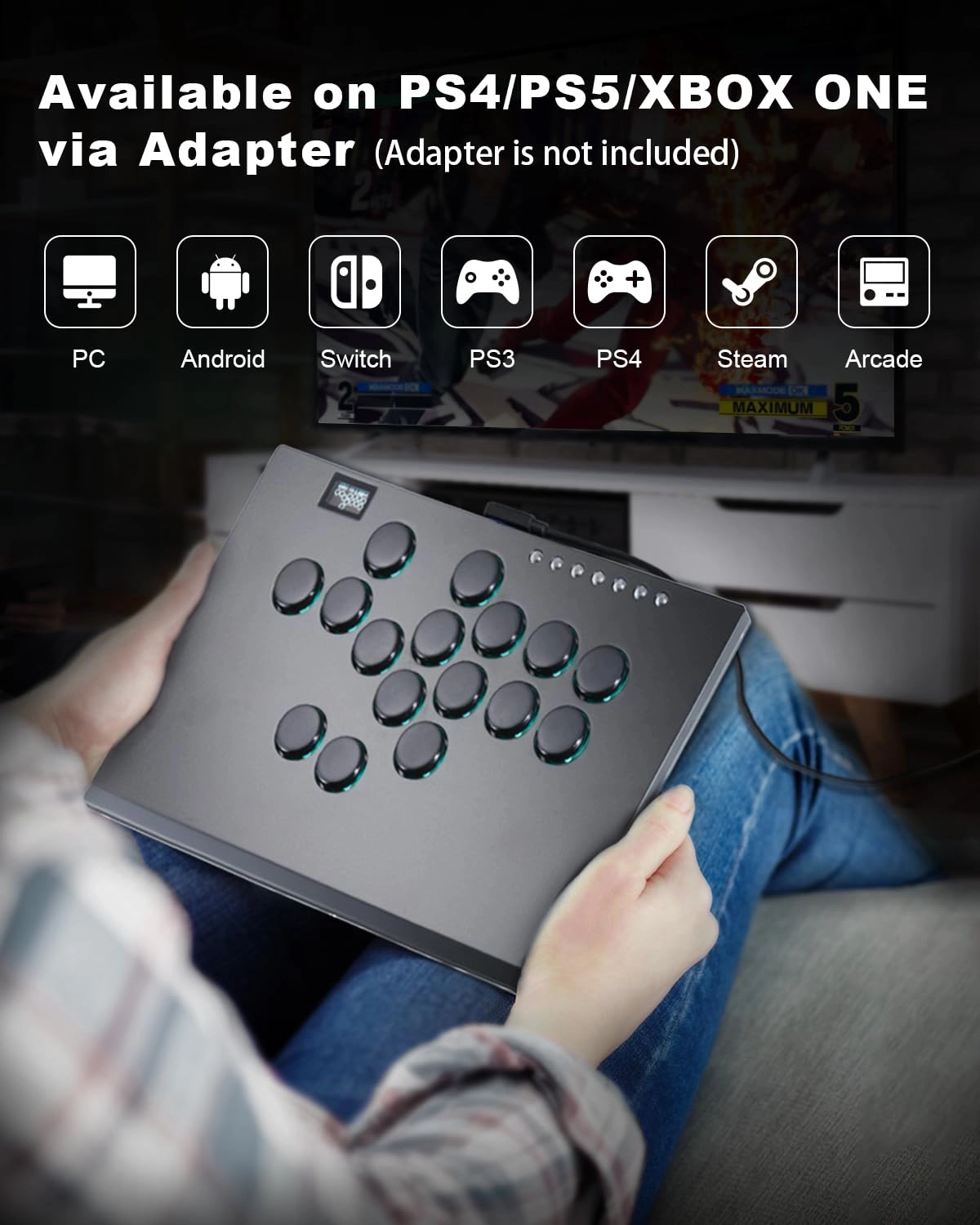 M16 Plus - M16 PLUS BALCK Android, Nintendo Switch, PC/Mac, PlayStation, Xbox One