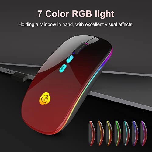 LED Wireless Mouse - Bluetooth