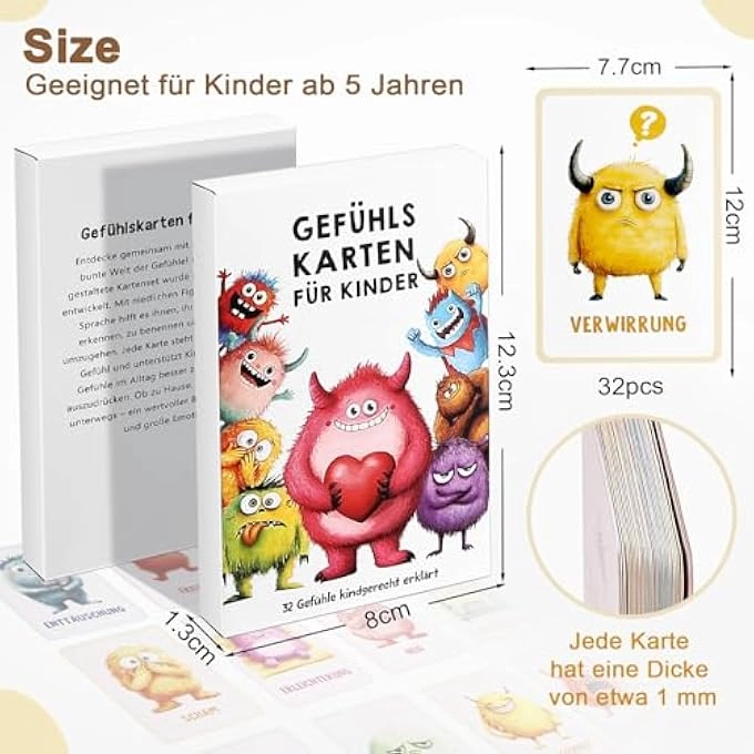 EMOTION CARDS - 32 pieces