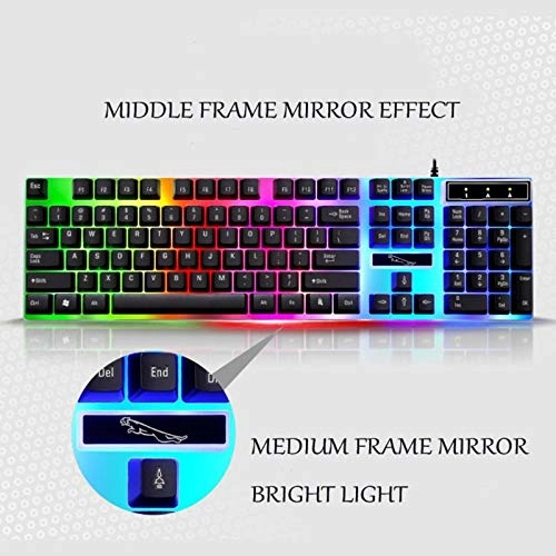 Gaming Keyboard Mouse Set - US Wired/Wireless