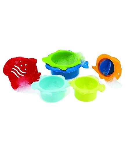 COLOR LAND CHILDRENS TOYS CENTER LLC BATH TOY UNDER THE SEA - 6 sea animals 2-in-1 game