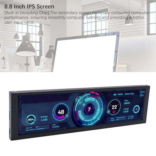 PC Temperature Display - 1920x480 8.8 Inch