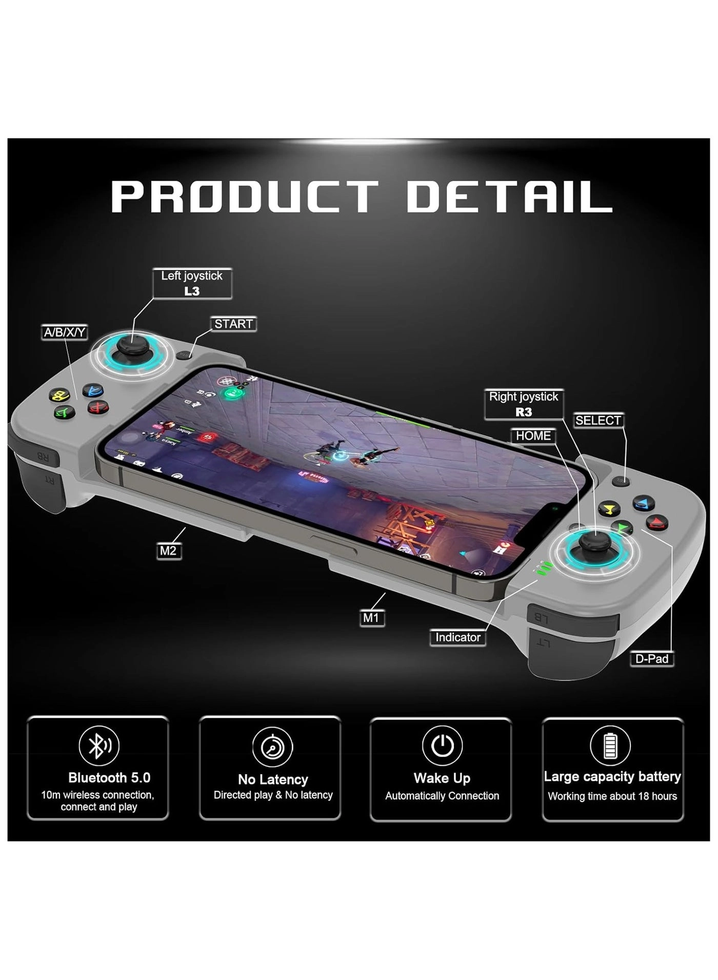 Mobile Game Controller - iOS Android PC