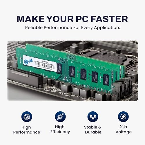 EVMT8G1600U86P - 8GB 1600MHz 240-PIN Long-DIMM DDR3