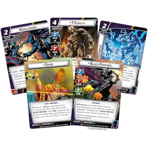 Marvel Champions The Card Game: Black Panther Hero Pack - Cooperative Strategy Game