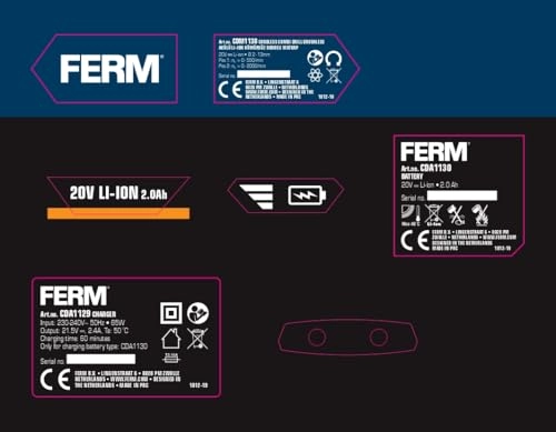 CDM1138 - 2.0 Ah 20 Volts