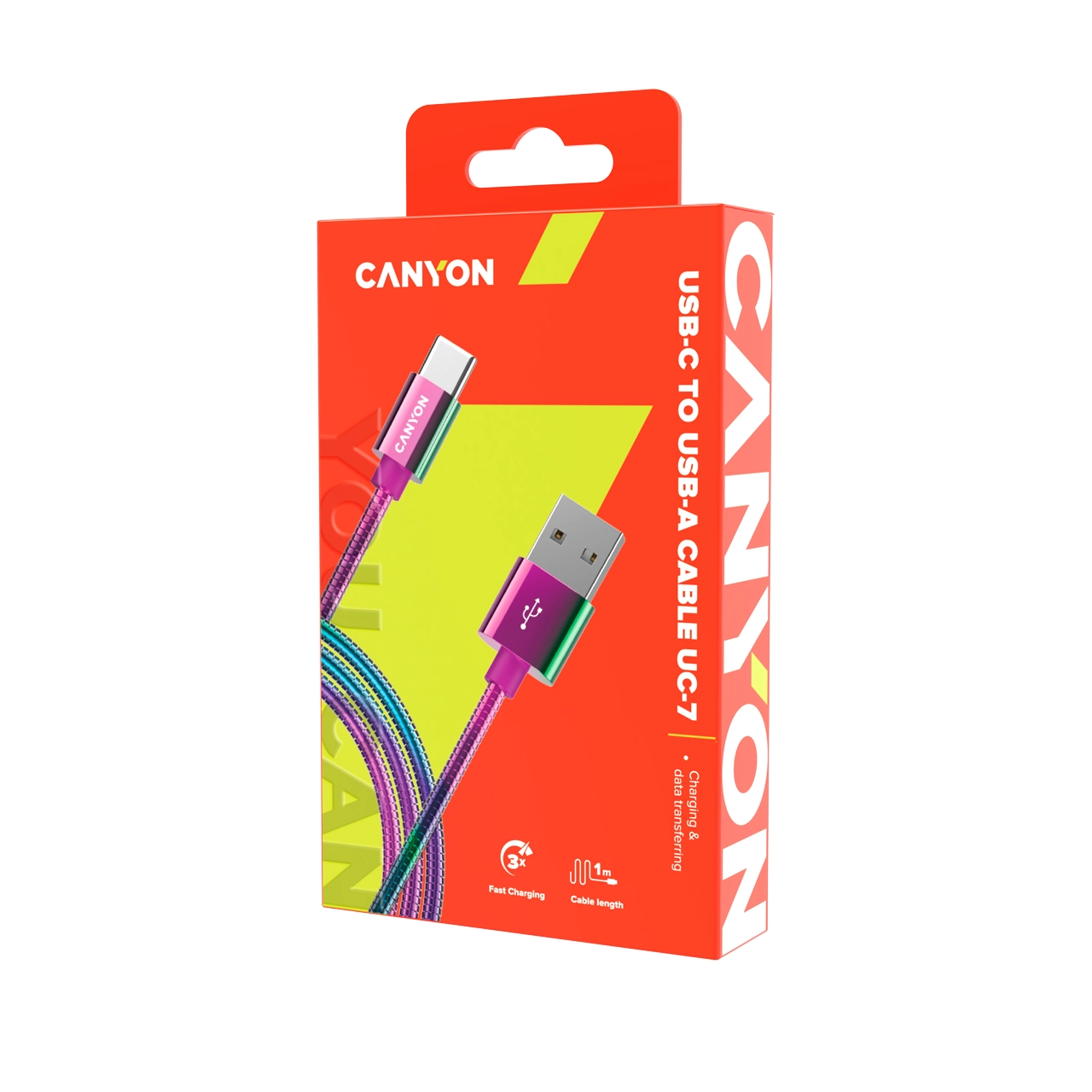 UC-7 Cable USB Type-C to USB A 1.2m