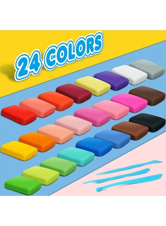 Magic Clay - 3+ years 24 colors