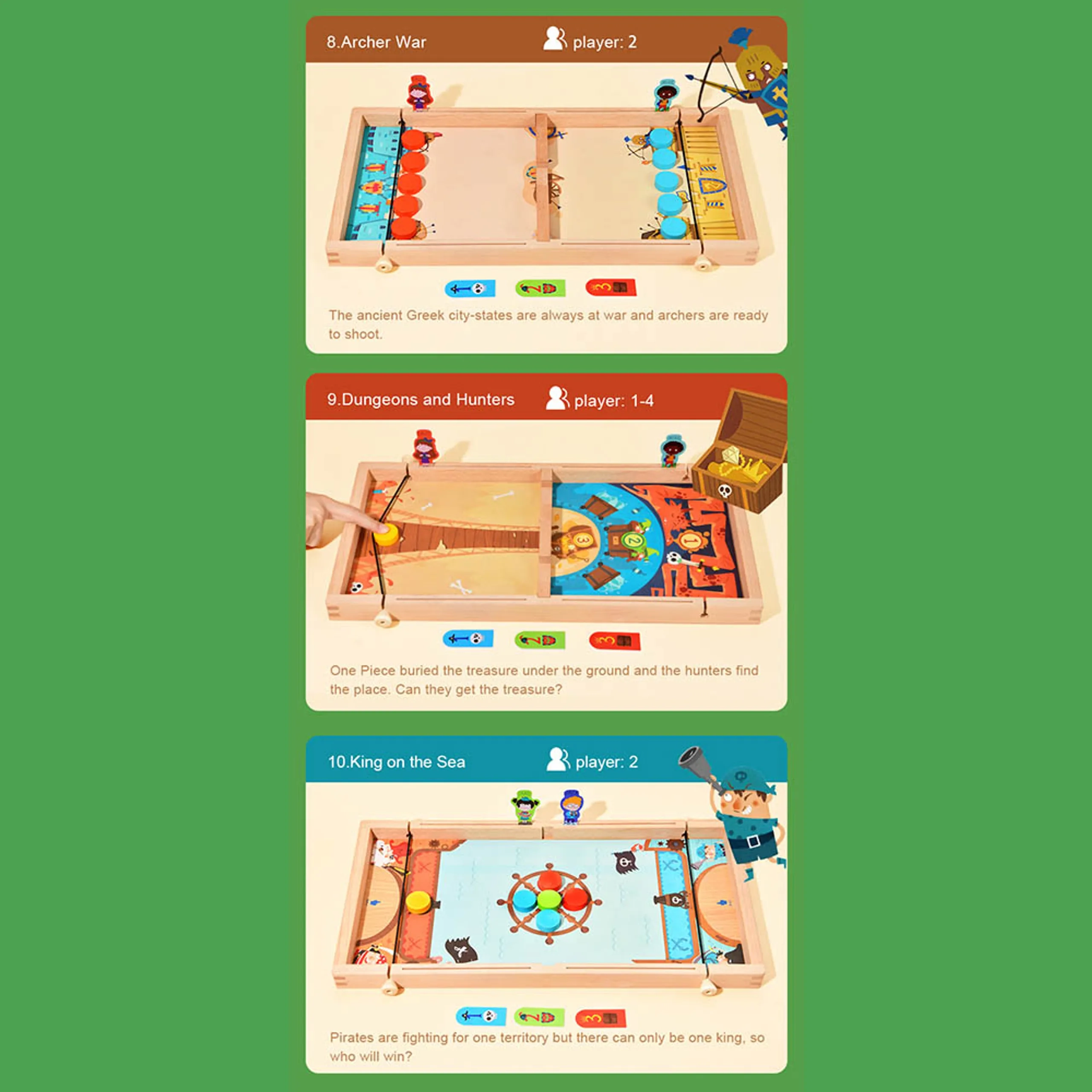10-in-1 Carrom