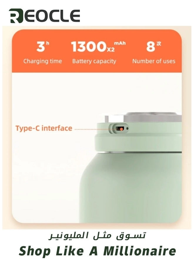 Portable Electric Blender - Built-in Rechargeable Battery