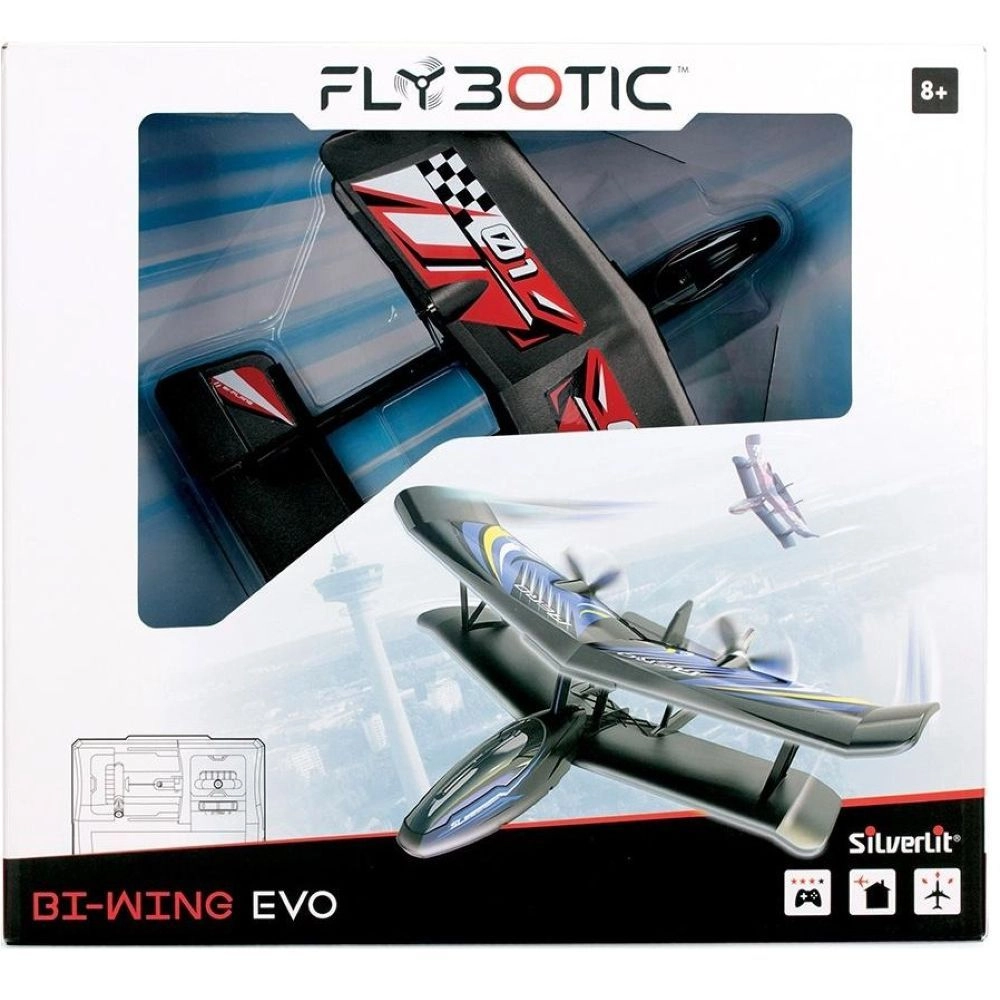 Silverlit Bi-Wing Evo - 2-Channel Radio Control Twin Turbines Built-in Battery