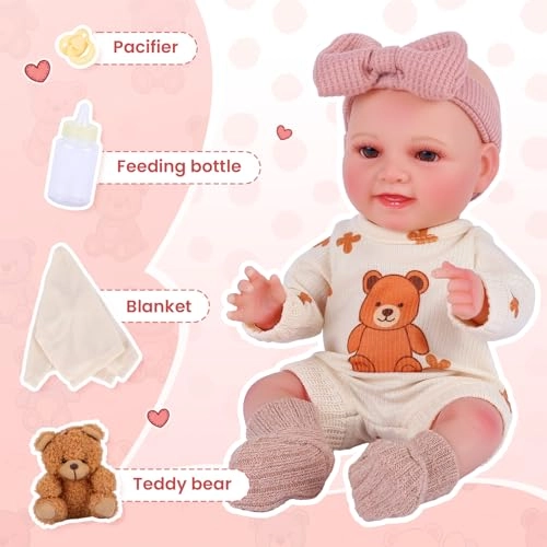 Reborn Dolls 015NIWB-PH3 - Vinyl Yellow Ages 3+