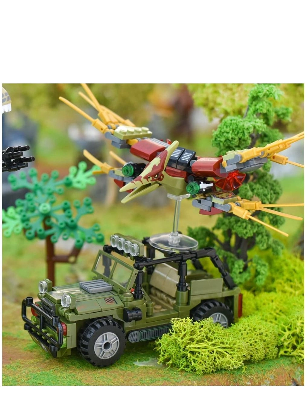 Dinosaurs Building Blocks - Jurassic World Dinosaurs 645pcs