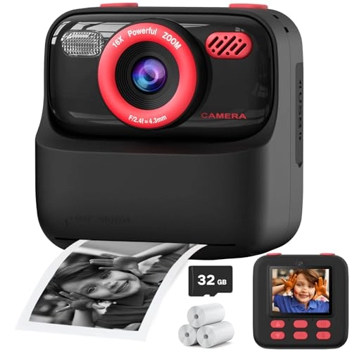 Instant Print Camera - 32GB White