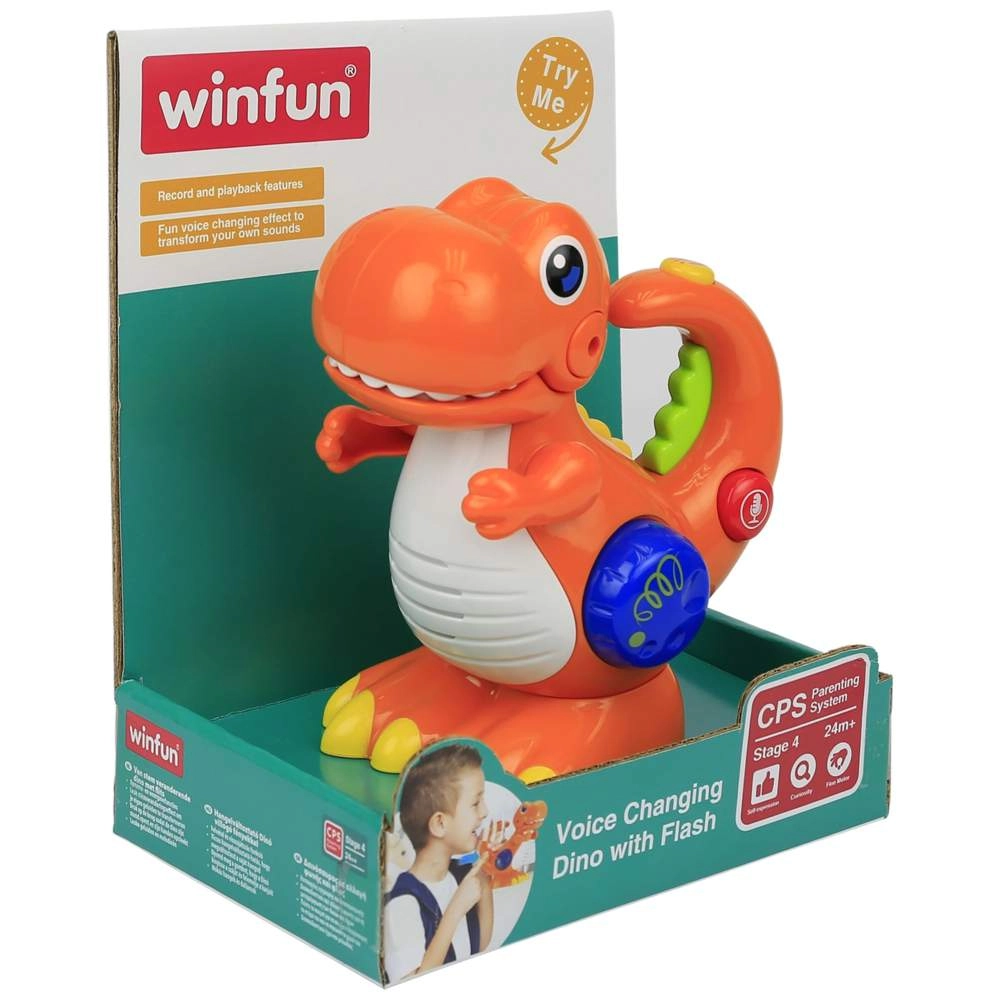 Voice Changing Dino - Suitable for 18 months & above