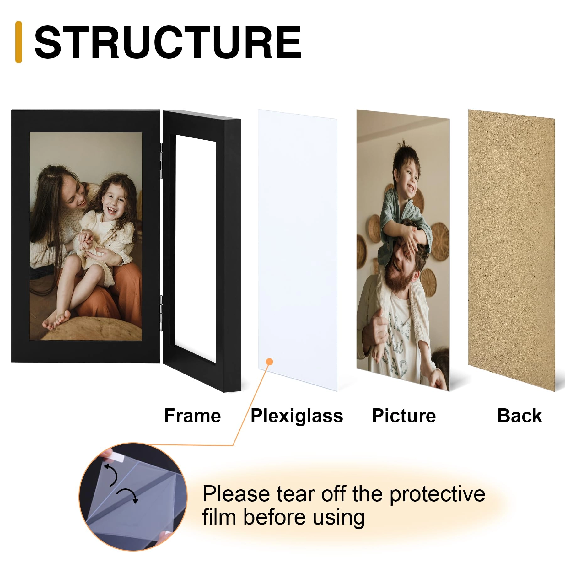 Double Picture Frame - 5x7 2
