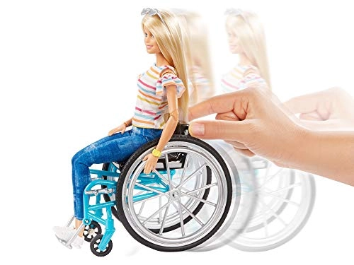 Barbie Fashionistas - Multicolor Ages 3+ + Wheelchair