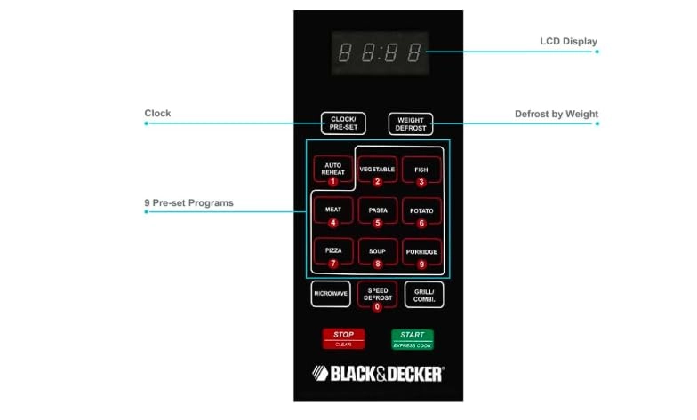 Ms20a3010ah/Sg Combination Microwave Oven with Grill