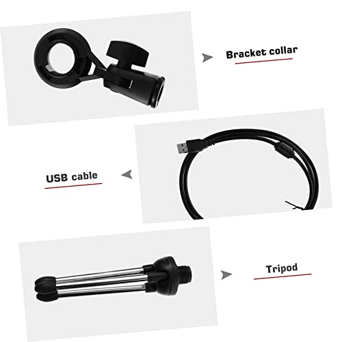 Cardioid Condenser Mic - USB Black Tripod