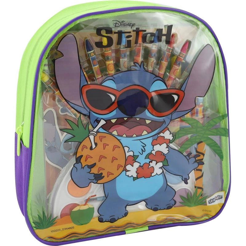 Stitch Coloring Set - 5 Shaped Character Crayons