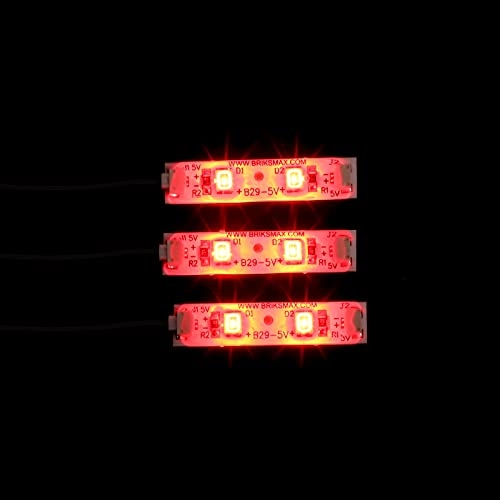 Adhesive Soft Red Light Strip - red LED