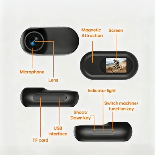 Mini Body Camera - 1080P 64GB
