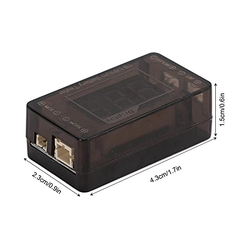 Lithium Battery Tester - 0.36" Red Digital Display