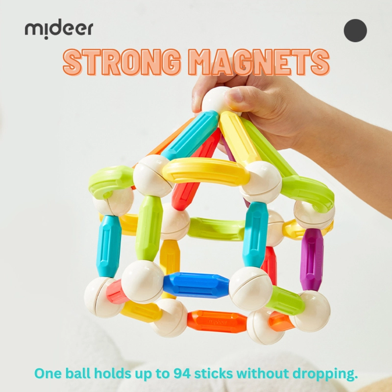 Magnetic Building Sticks - 100 pcs