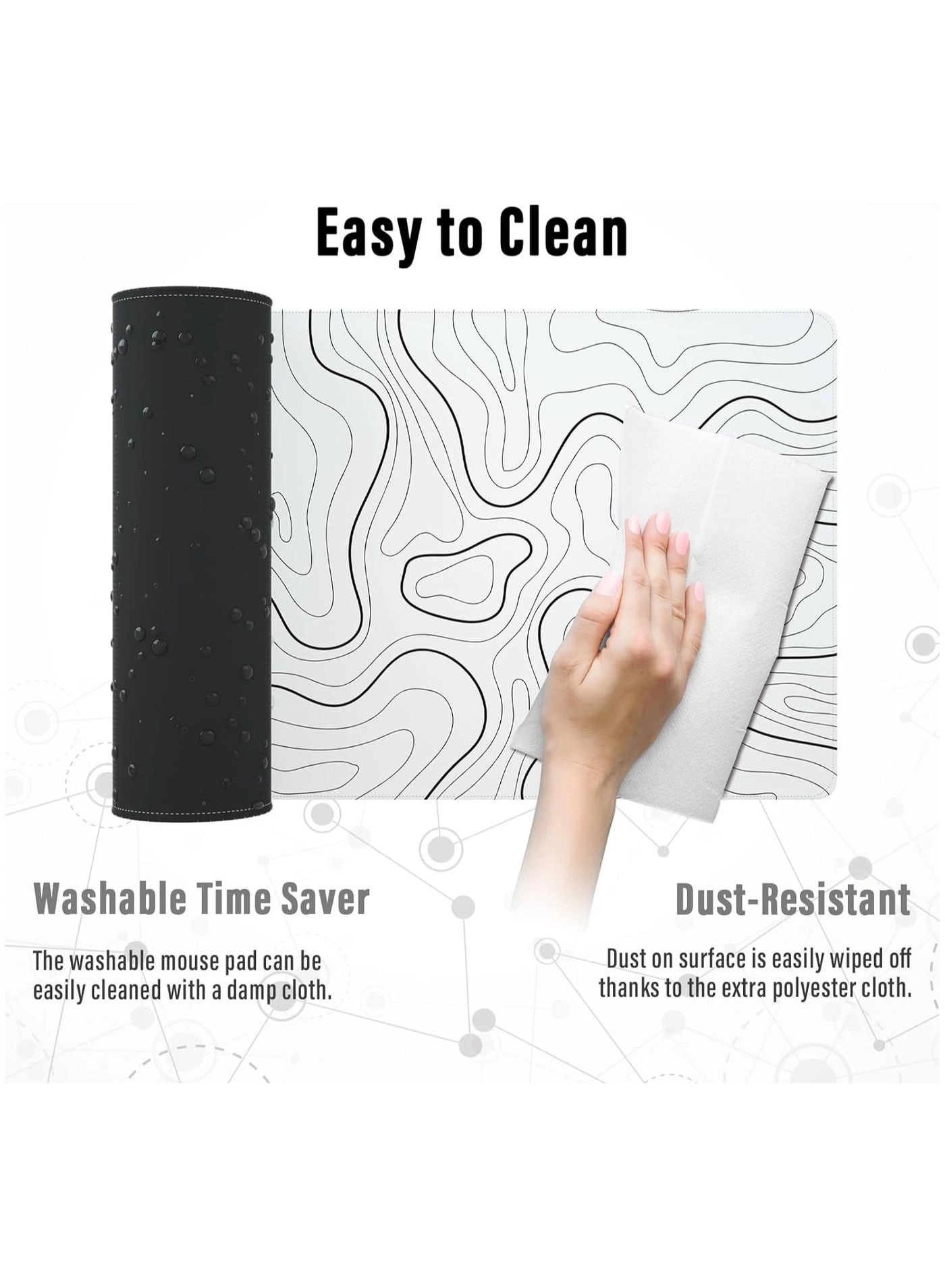 Large Gaming Mouse Pad - 80x30 cm