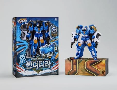 The Strongest Dinosaur Mini Force - Thundertira Set