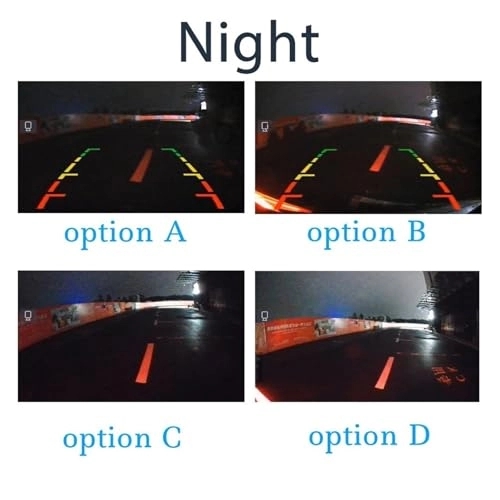 Rear View Camera - Night vision Universal RCA Connector 720P