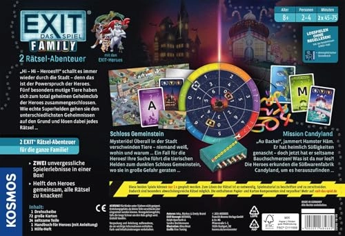 EXIT - The Game Family - Castle Gemeinstein Mission Candyland