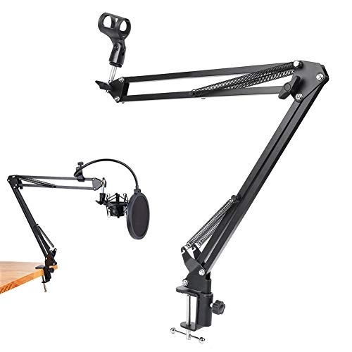 Microphone Bracket - Aluminium Alloy Black