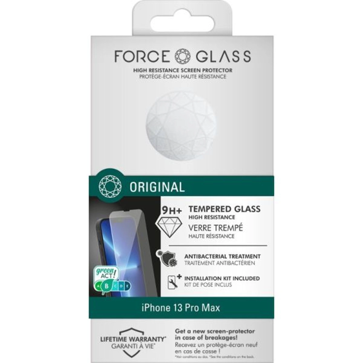 Glass Screen Protector iPhone 13 Pro Max - Clear