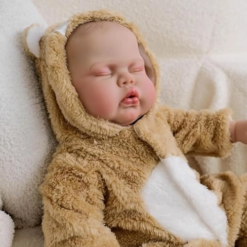 Reborn Baby Doll - 19 Inch Vinyl Cloth Body Ages 3+