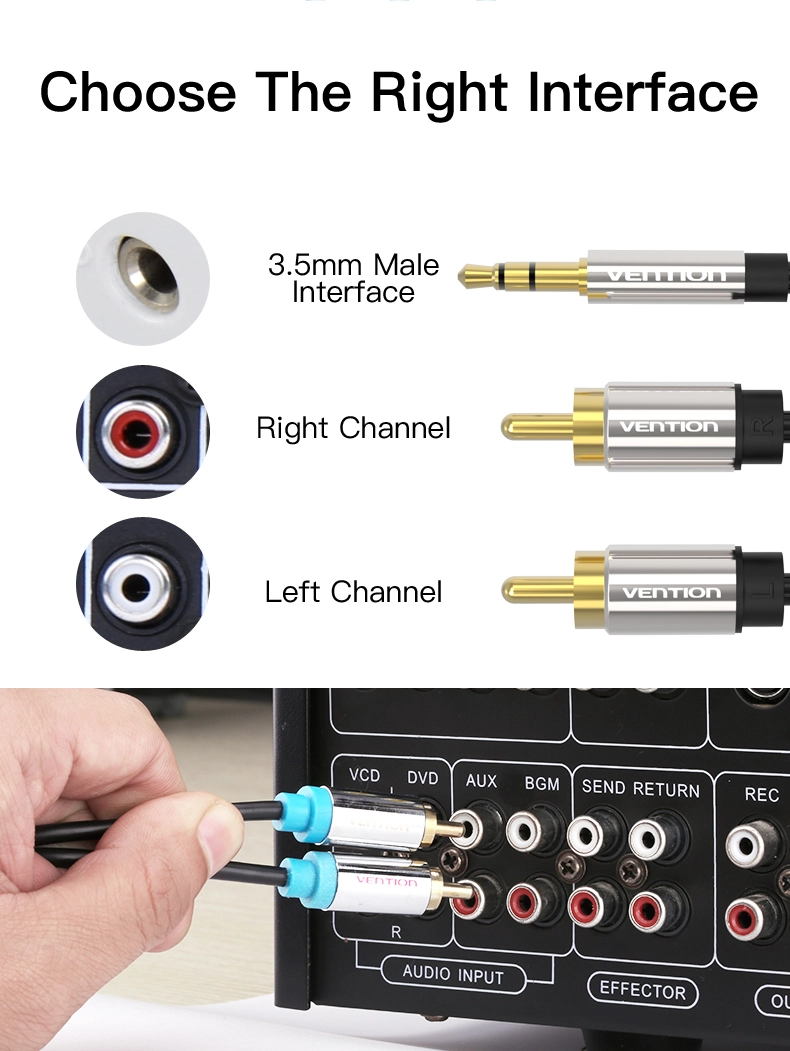 3.5mm Male to Male Audio Cable - 1 m