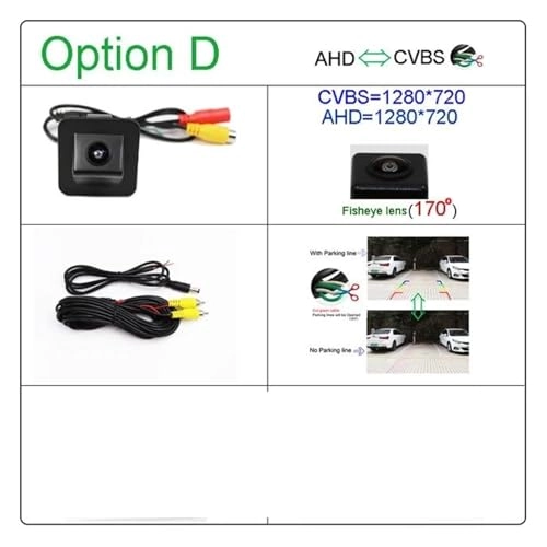 Car Rear View Camera - Night vision 1920 x 1080P