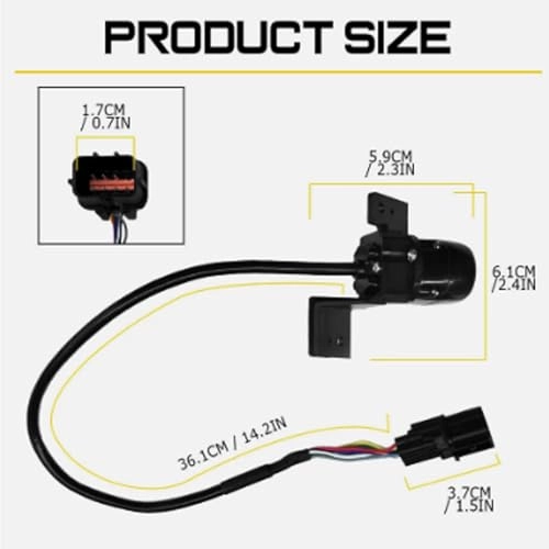 Rear View Camera - 6 Pin