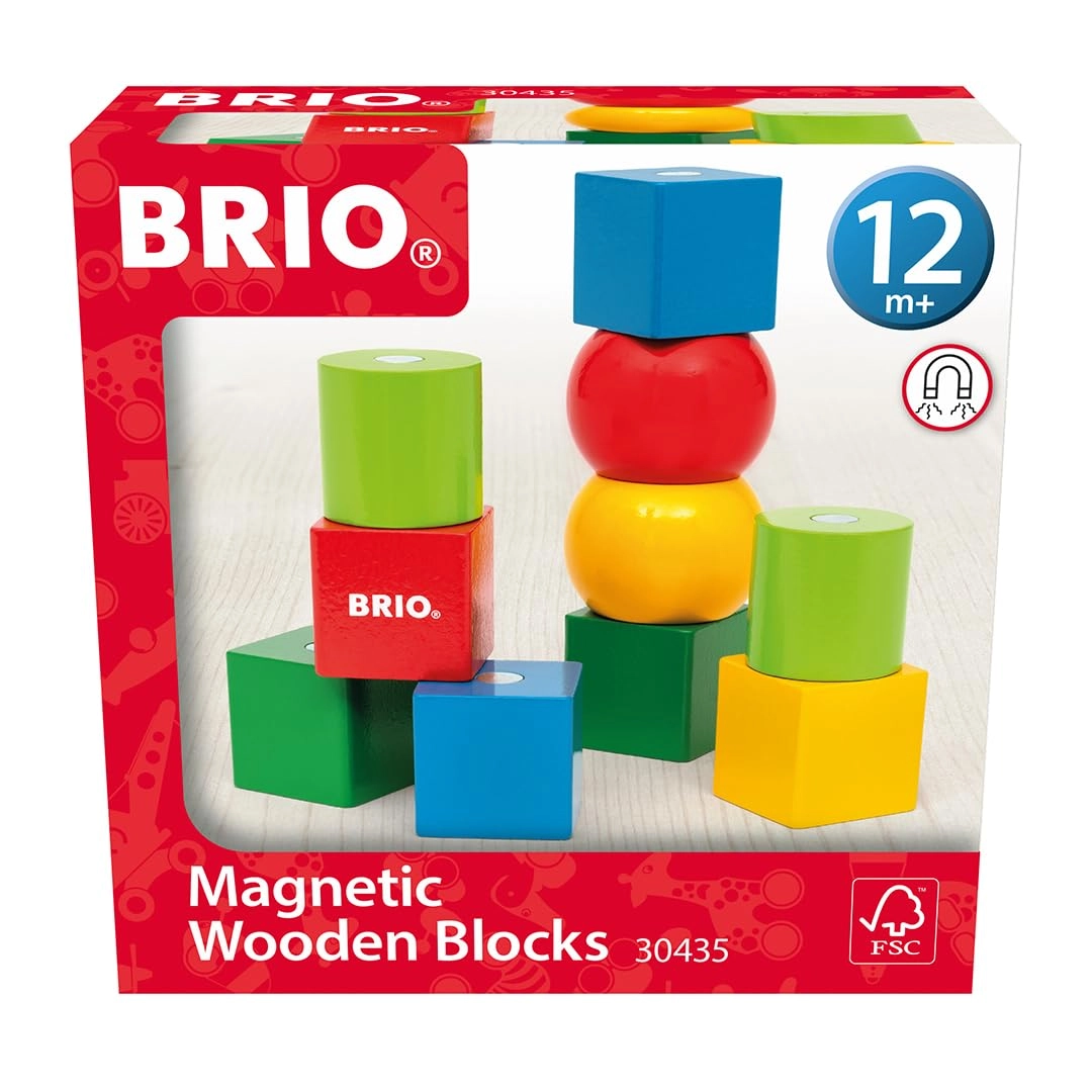 Ravensburger Verlag GmbH Magnetische Holzbausteine - 12 pcs