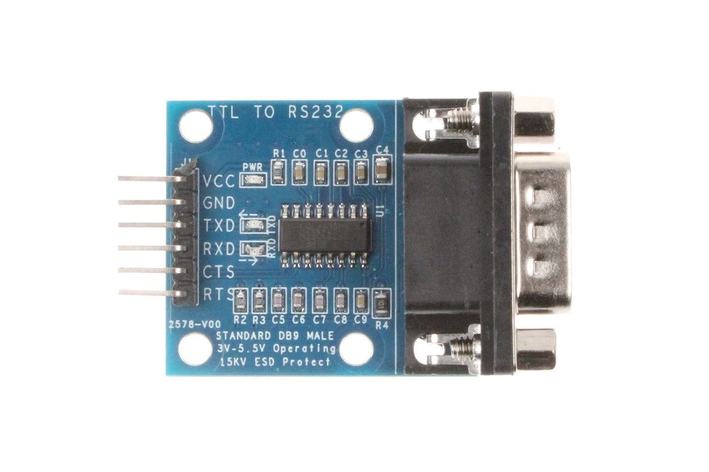 TTL to RS232 Module - Male Female 15KV ESD Protect