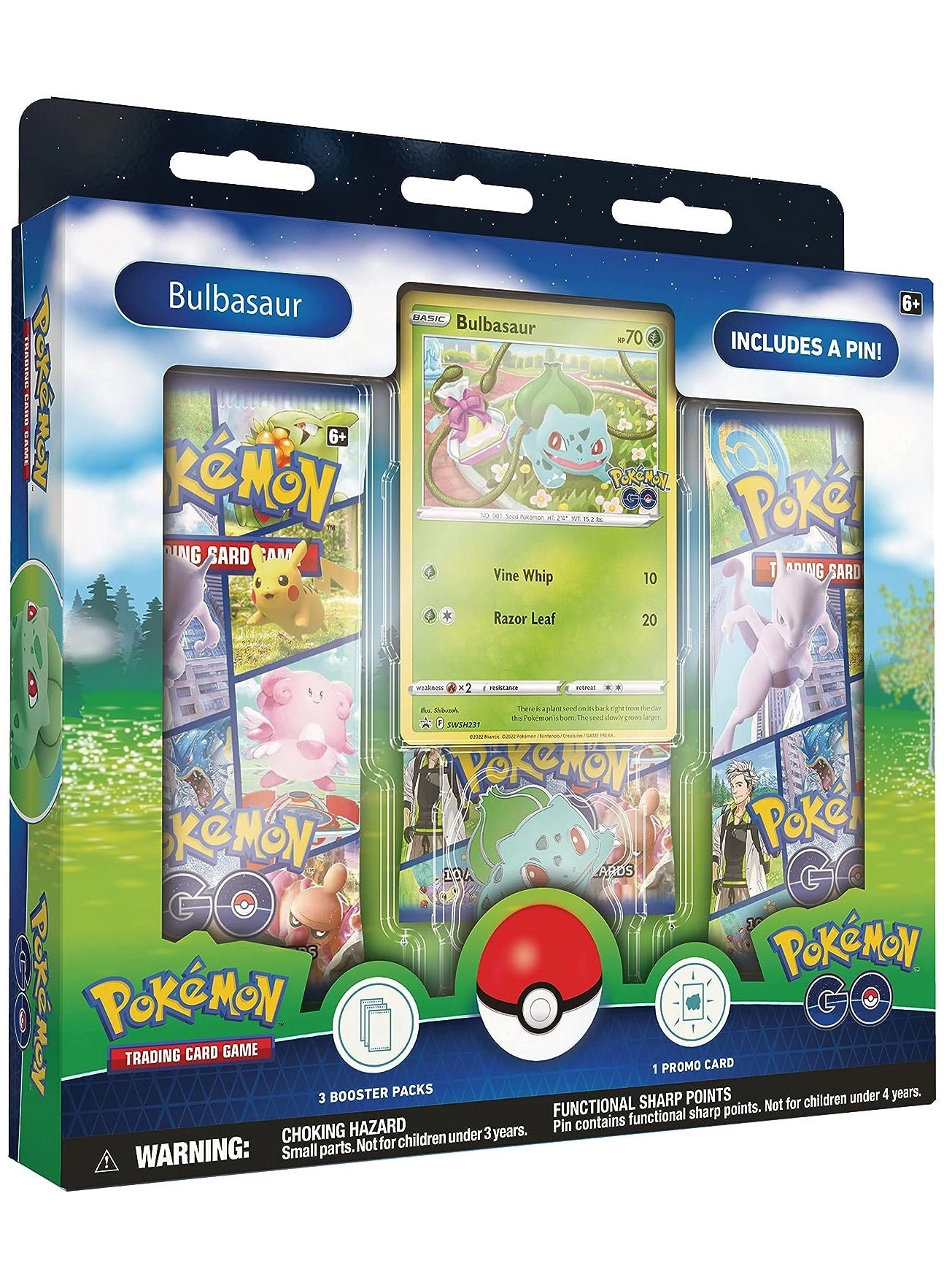 Pokémon GO Pin Collection - Bulbasaur - 1pcs