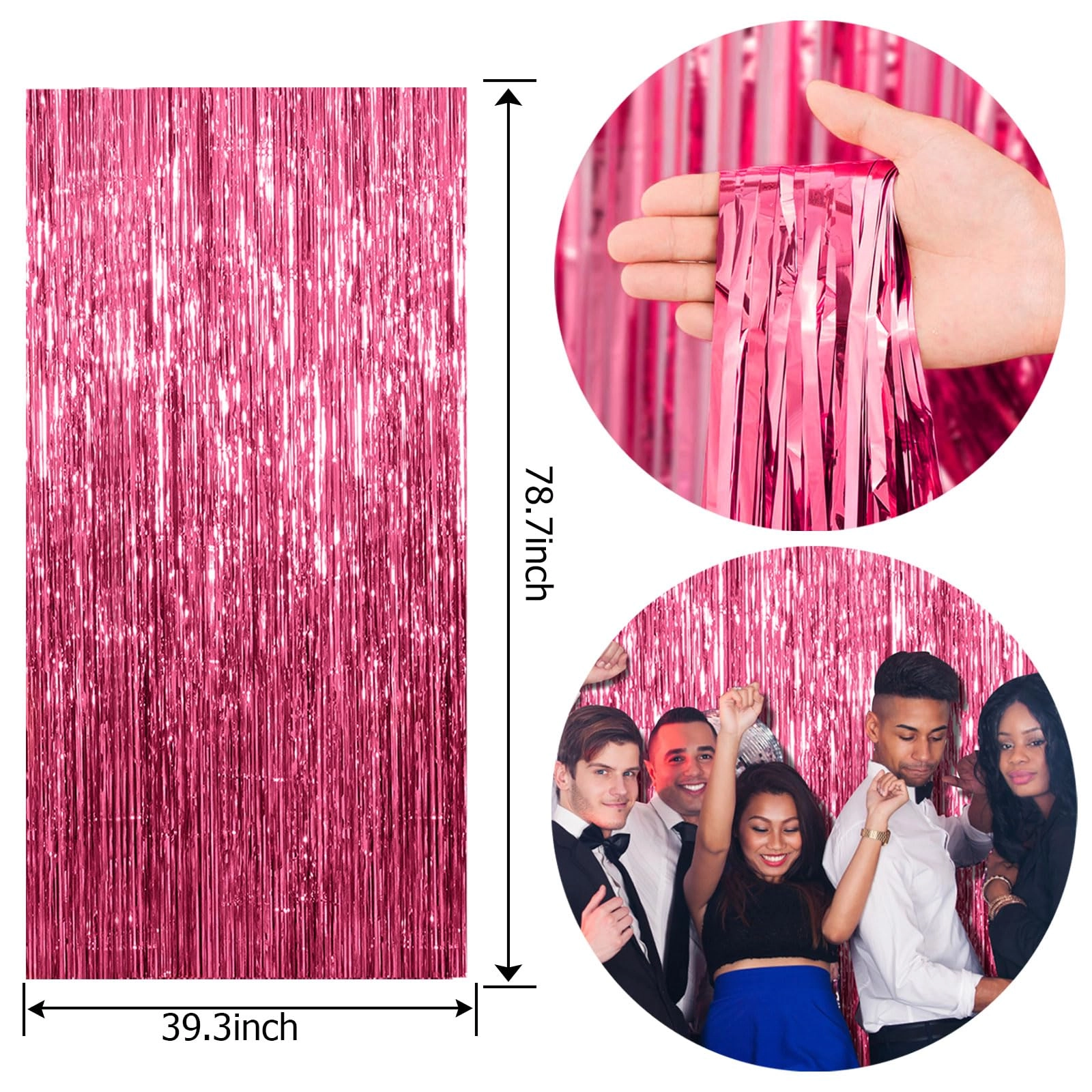 Foil Curtain - 10 Pack