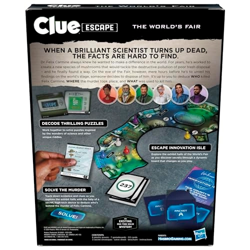 CLUE: Escape The Worlds FAIR