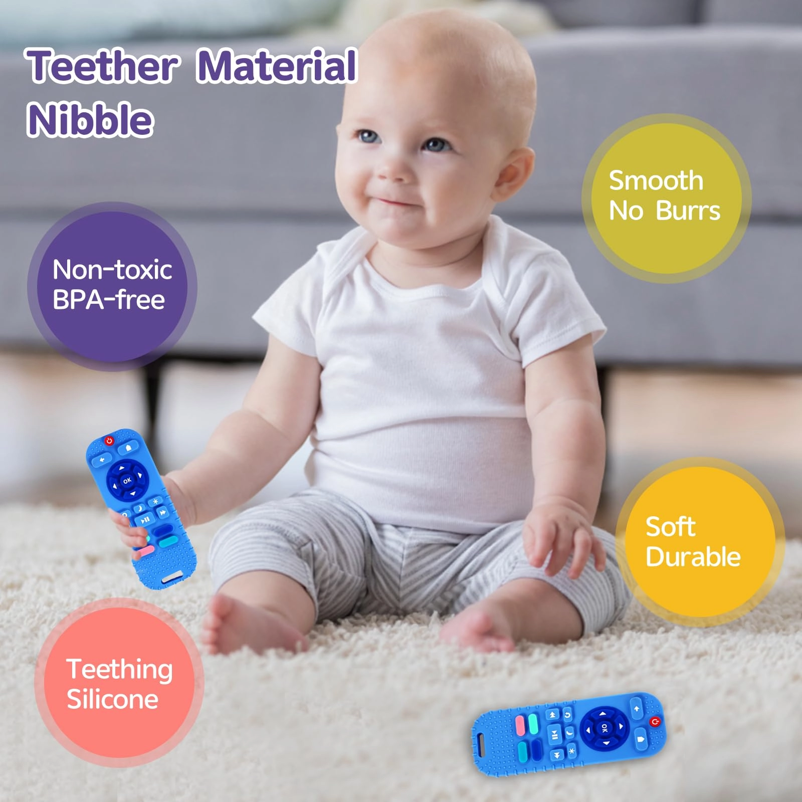 Remote Teether - Silicone