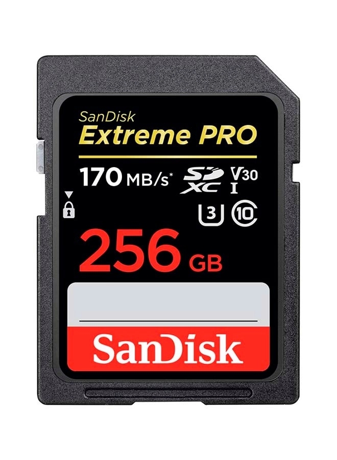 SanDisk Extreme Pro SDXC U3 256GB