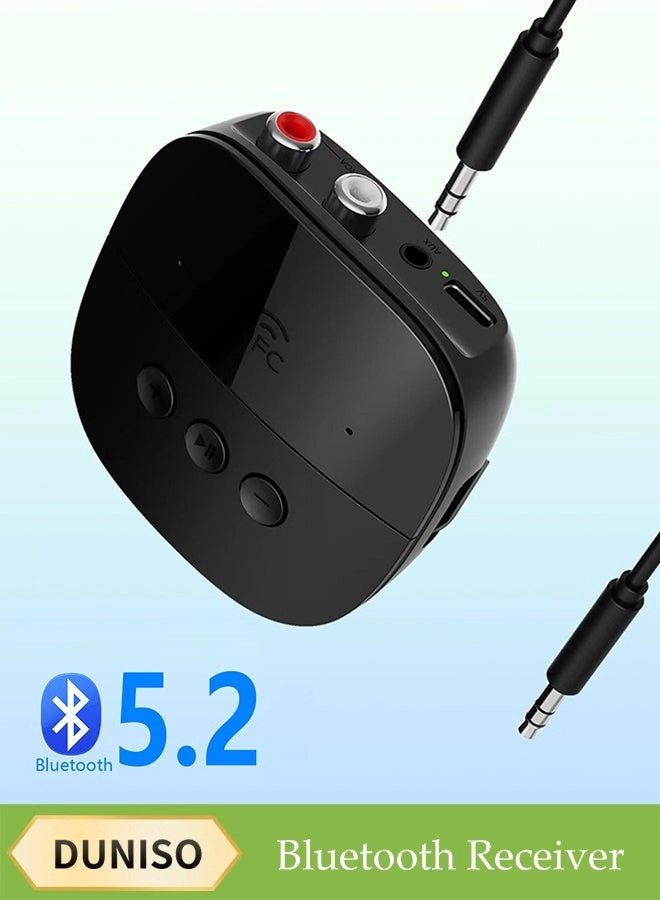 Bluetooth Receiver - Bluetooth 5.2 USB/TF 5V power supply