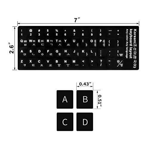 Keyboard Sticker - KR
