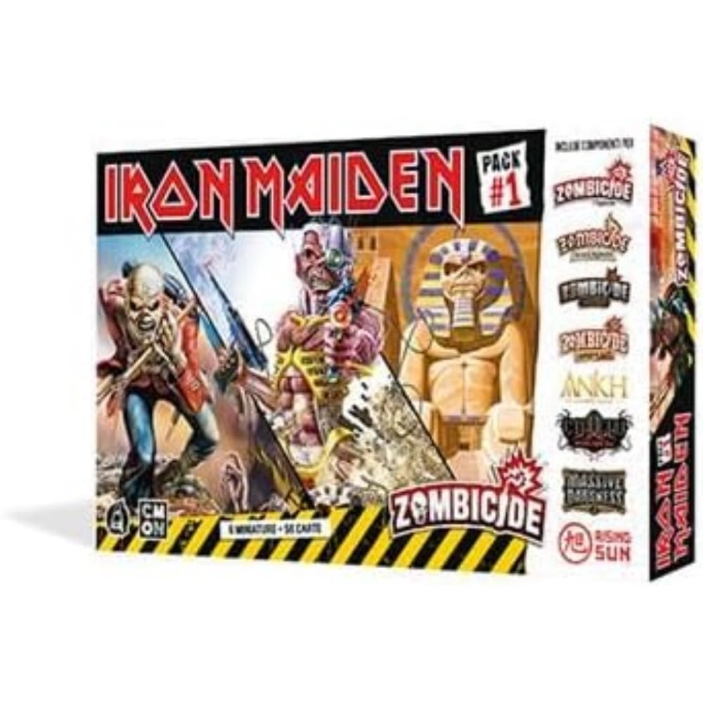 Asmodee Zombicide: Iron Maiden Pack 1 - 2nd Ed (Italian)