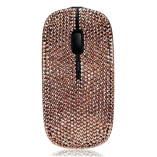 Crystal Rhinestone Wireless Mouse - wireless
